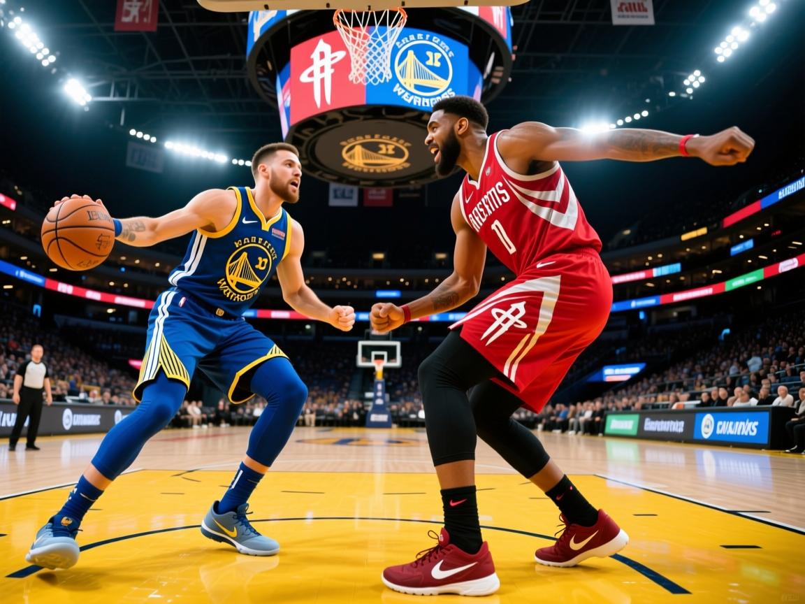 勇士再度战胜火箭,实现两连胜 第2张